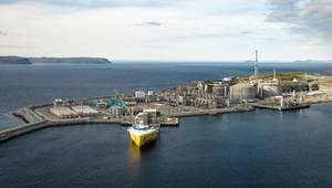 Arrival of the compressor module at Melkøya in August 2026 (Credit: Jonny Engelsvoll / Equinor)