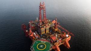Borgland Dolphin semi-submersbile drilling rig (Credit: Dolphin Drilling)
