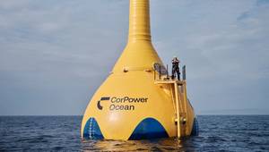 CorPower C4 wave energy device (Credit: CorPower Ocean)
