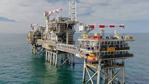 Cygnus Alpha platform (Credit: Ithaca Energy)
