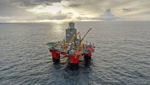 The Deepsea Yantai rig (Credit: Odfjell Drilling)
