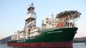 Deepwater Mykonos drillship (Credit: Transocean)
