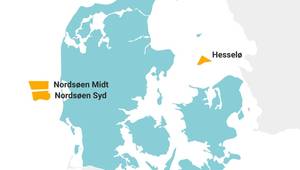 Denmark's offshore wind areas (Credit: Danish Energ Agency)