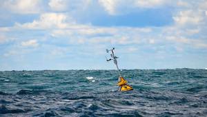 Floating measurement systems are constantly exposed to harsh climatic conditions on the
high seas. Image credit: stock.adobe.com / driftwood