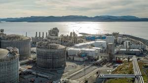 Hammerfest LNG on Melkøya (Credit: Øyvind Gravås and Jonny Engelsvoll / Equinor)