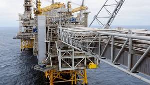 The Johan Sverdrup field center in the North Sea, where AI found a solution that no one had considered, saving the partnership $12 million (Credit: Arne Reidar Mortensen / Equinor)