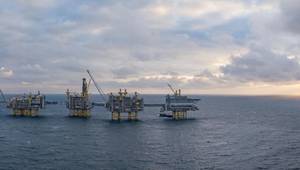 The Johan Sverdrup field off Norway (Credit: Lizette Bertelsen & Jonny Engelsvoll / Equinor)