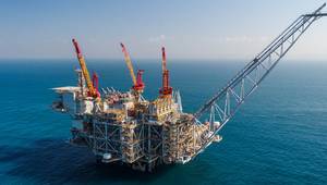 Leviathan platform (Credit: Chevron)
