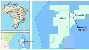 Location of the ring-fence subject to the transaction (Credit: Petrobras)