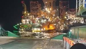 Prospector 5 jack-up rig (Credit: Screenshot/Youtube)