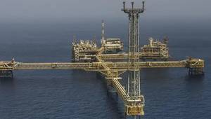 Qatar's North Field gas development (Credit: QatarEnergy LNG)