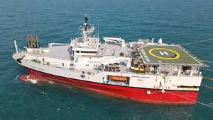 Ramform Vanguard vessel (Credit: TGS)