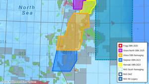Map showing the location of the new Frigg OBN survey project (Credit: Viridien Earth Data)