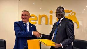 Signing of the MoU (Credit: Screenshot/Video by Ministry of Energy and Petroleum - MEP of Senegal)