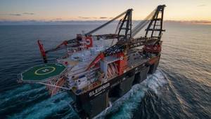 Sleipnir in transit © Heerema Marine Contractors
