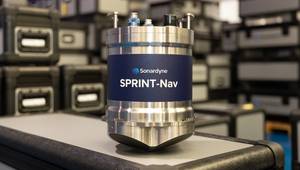 Sonardyne’s SPRINT-Nav. © Sonardyne