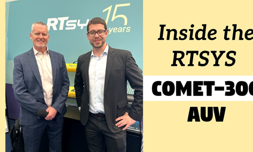 Inside the RTSYS Comet-300 AUV