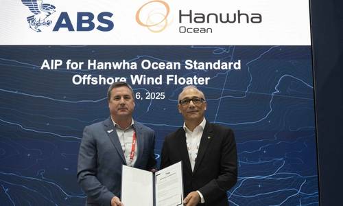 Hanwha Ocean Floating Turbine Receives ABS Approval