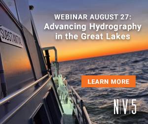 NV5 Advances Hydrography in the Great Lakes: Join the August 27 Live Webinar