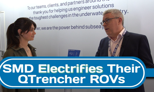 SMD Electrifies Their QTrencher ROVs