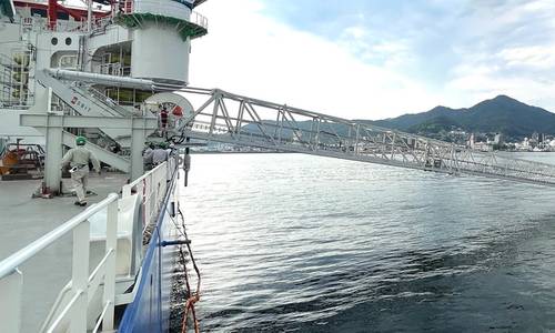 Osbit Delivers Gangway for Japanese Offshore Wind