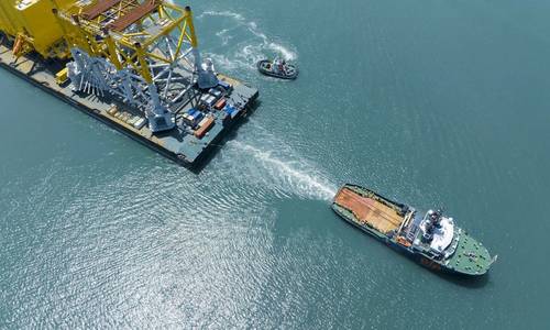 Gallery:  DolWin kappa Offshore Substation Sails Away
