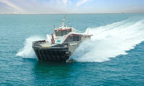 Strategic Marine Delivers Offshore Crew Transfer Vessel to AES