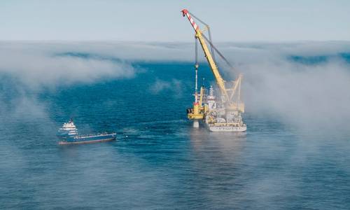 Jan De Nul Installs First Foundation at RWE’s Thor Offshore Wind Farm