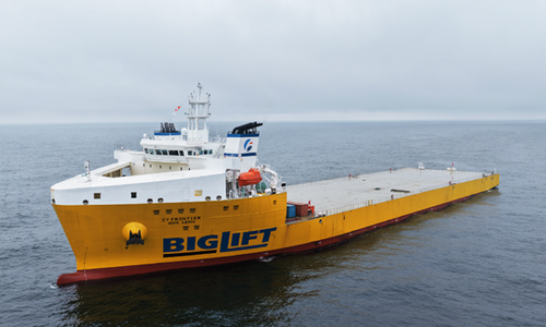 CY Shipping, BigLift Shipping Christen First of Four Heavy Transport Vessels
