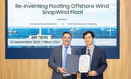 SHI’s 15MW Floating Wind Platform Gets ABS Approval