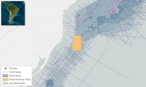 TGS Getting Ready for Multi-Client 3D Survey Offshore Brazil