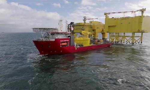 Jan De Nul Wraps Up Cable Installation Job for TenneT’s DolWin Platform