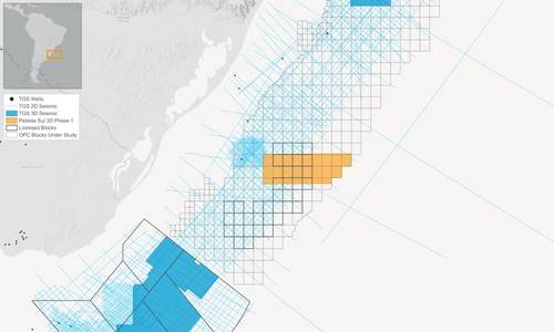 TGS, SLB Launch 3D Seismic Survey in Brazil's Pelotas Basin