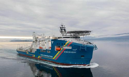 Vard Delivers Hybrid Cable Layer to Toyo Construction