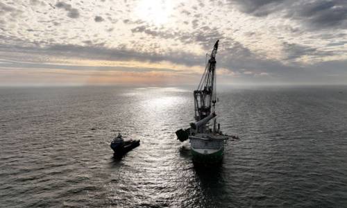 DEME Installs Final Monopile at Nordlicht I Offshore Wind Farm