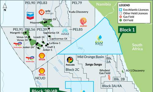 Eco Atlantic Moves Forward with Orange Basin Offshore Block Plans
