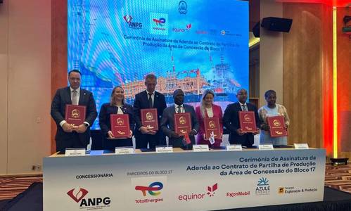 TotalEnergies and Partners Sign PSC Extension for Deepwater Block off Angola