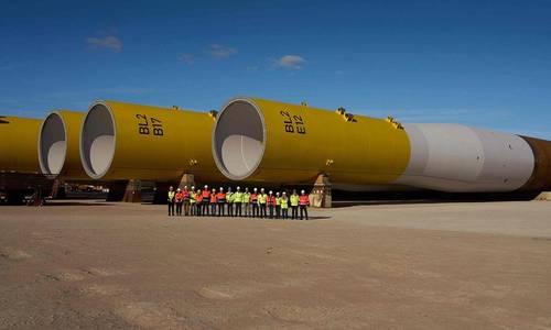 Baltica 2 Offshore Wind Farm Sees First Monopiles Roll Out