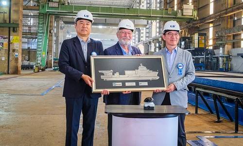 South Korea’s Largest Cable Layer Starts Taking Shape in Türkiye