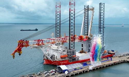 Cadeler Welcomes First A-Class Offshore Wind Jack-Up Vessel to its Fleet