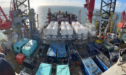 Carbon Catalyst Injects First CO2 at Perenco’s Depleted Leman Gas Field Off UK