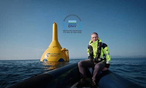 CorPower Gains World-First DNV Wave Energy Prototype Approval