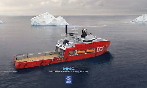 Polish Shipbuilder Lays Keel for DOF’s New Offshore Support Vessel