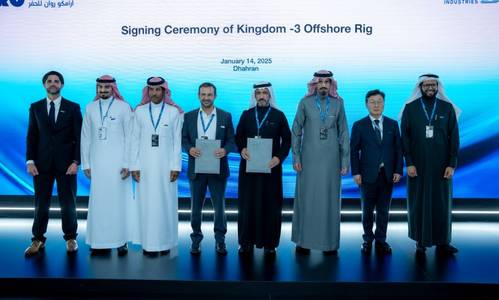 ARO Drilling and IMI Shake Hands for First Saudi-Built Jack-Up Drilling Rig