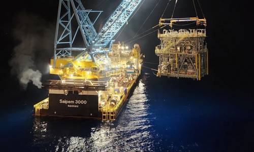 Second Oil Train for Energean Power FPSO Completes Lift-Off (Video)