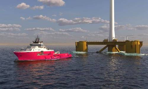 MOL, Fukada to Collaborate on T&I Vessels for Floating Wind Turbines