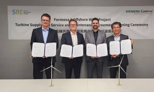 SRE Picks Siemens Gamesa Turbines for Formosa 4 Offshore Wind Farm