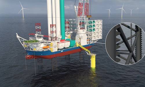 GustoMSC Unveils New Jacking Technology for Offshore Wind Vessels