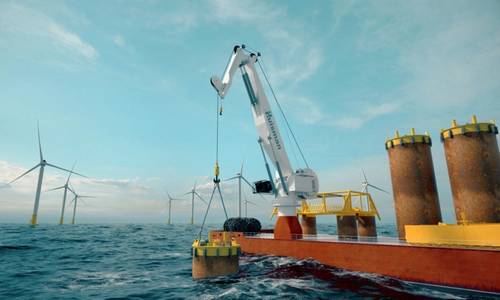 Huisman Hooks Crane Supply Deal for Sea1 Offshore’s New Vessels