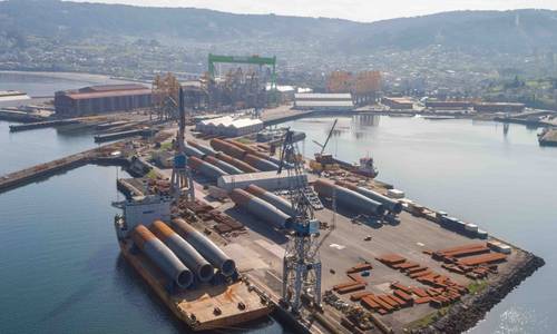 Iberdrola Takes Delivery of All Monopiles for Windanker Offshore Wind Farm